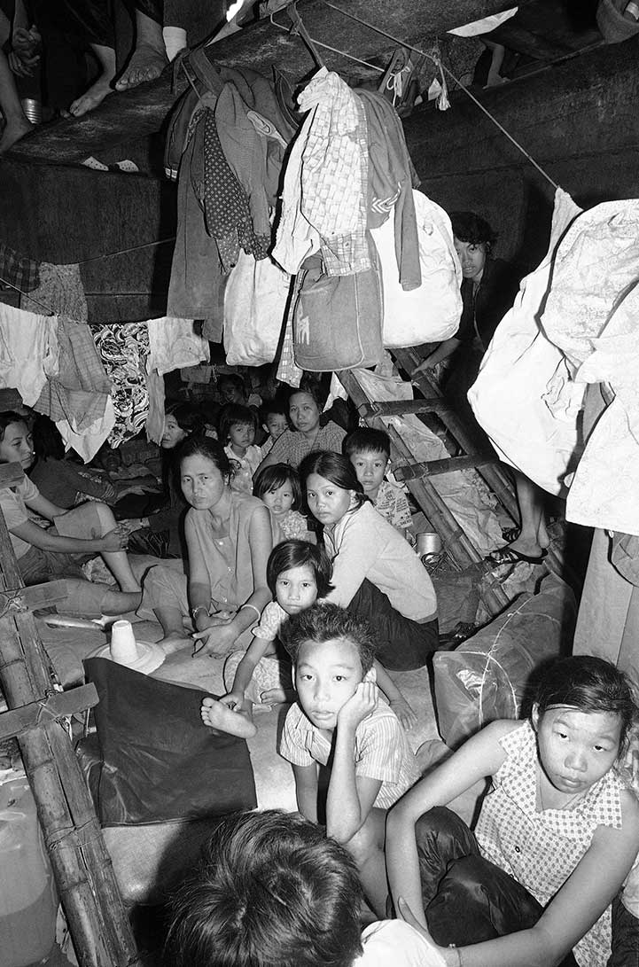 The Cargo Hold Of The Stranded Hong Kong Based Refugee Ship