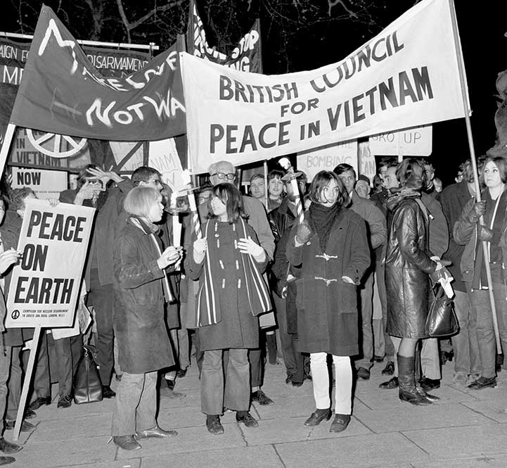 Marchers In London Call For Us To End War In Vietnam